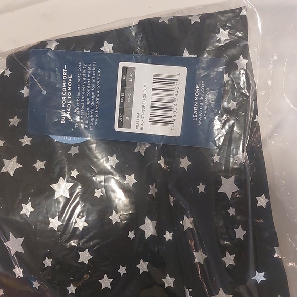 Marika black starburst foil size medium brand new still in bag. - Picture 5 of 5